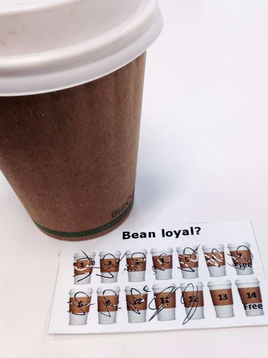 The Bean King Pic 1 - Loyalty Card