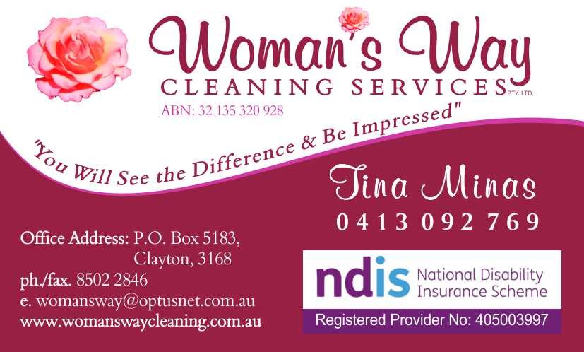 Woman's Way Cleaning Services Pic 1