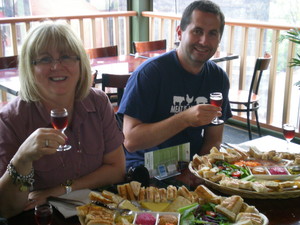 Mike's Wine Tours Pic 3 - Cheese and Antipasto Platter