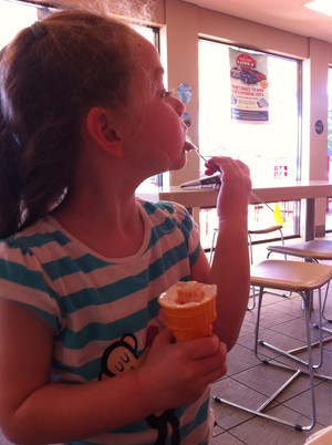 McDonald's Pic 5 - Ice cream stop for school holidays