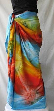 Kleinonline.com.au Pic 1 - Sarong tie dye quality material for only 1250