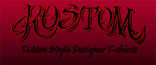 Kustom Tattoo Style Designer T shirts Australia Pic 1 - kustom tees