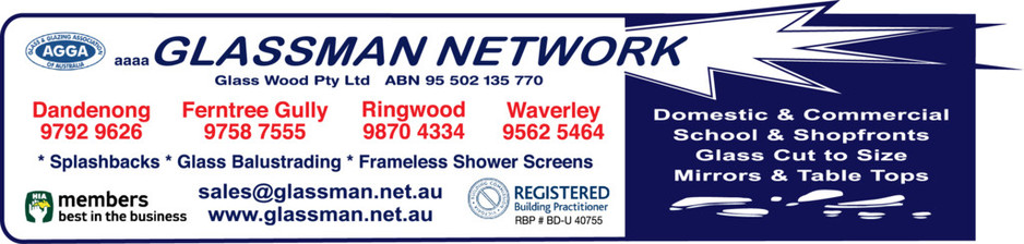 AAAA Glassman Network Pic 1 - Servicing Melbournes South East East