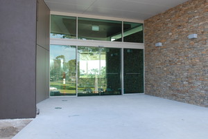 HORSHAM DOORS AND GLASS Pic 5 - Horsham Golf Club Auto Doors entrance