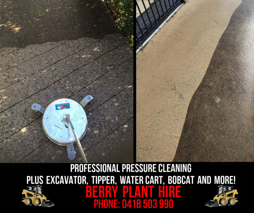 Berry Plant Hire Pic 2 - Professional Pressure Cleaning Contact Us Today 0418 503 990