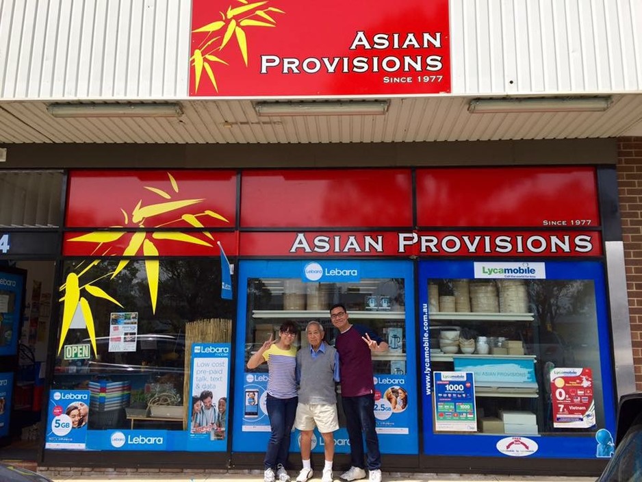 Asian Provisions Pic 1 - With the very first owner Mr Ron