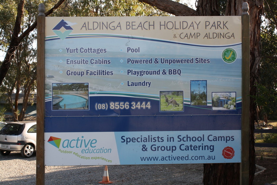 Aldinga Beach Holiday Park Pic 1 - Welcome to the Aldinga Beach Holiday Park