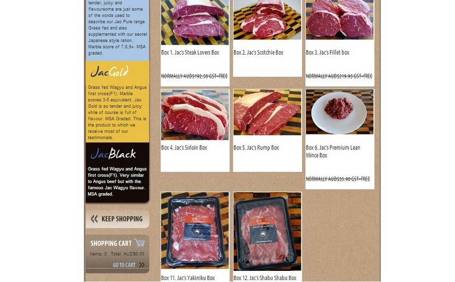 Jac Wagyu Pic 1 - Buy Online Taste the Difference Call Us Now