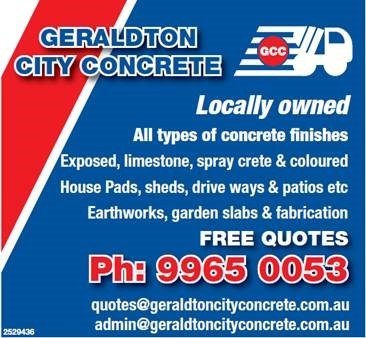 Geraldton City Concrete Pic 1