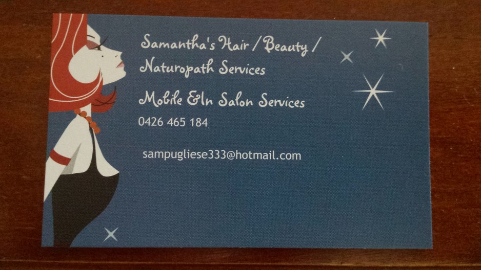 Mobile HairDRESSING and Beauty by Samantha Pic 2