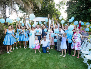 Michael Petersen Photography Pic 4 - Garden Wedding Grand Chancellor Hotel Palm Cove