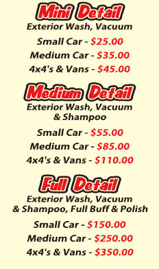 Bob Freeman Motors Pic 1 - Get a detail when your car is in with us