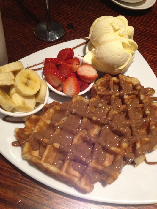 Max Brenner Chocolate Bar Pic 1 - Waffles