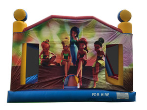 Airborne Jumping Castle Hire Pic 2 - Tinkerbell 5m x 5m