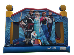 Airborne Jumping Castle Hire Pic 4 - Frozen 5m x 5m