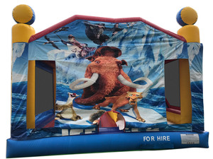 Airborne Jumping Castle Hire Pic 5 - Ice age 5m x 5m