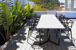 Industriale Pic 3 - custom design furniture outdoor table with engineered stone top