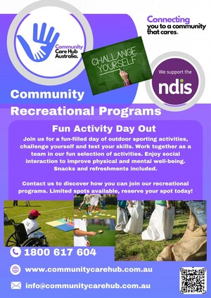 Community Care Hub Australia Pic 4 - Community Recreational Programs