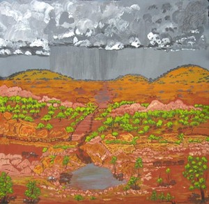 Ngurratjuta Many Hands Art Pic 3 - Central Australian Aboriginal Art