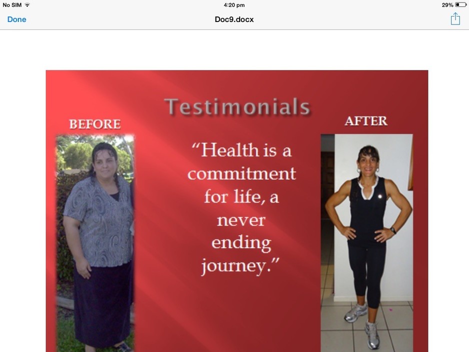 Lina Body Health & Fitness Pic 1 - A trainer who trains from personal experience