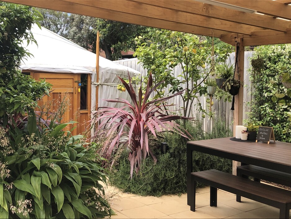 Yurt Hideaway Pic 1 - Glamping Mornington Peninsula Private Self Contained Glamping Experience Tootgarook