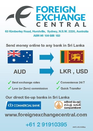 Foreign Exchange Central Pic 2 - Send money to Sri Lanka