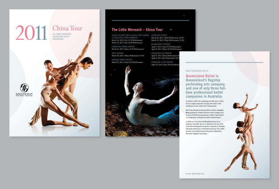 James Bell Design Pic 1 - Queensland Ballet Brochures