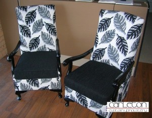 Carleton Custom Upholstery Pic 4 - Recovered outdoor furniture in modern design