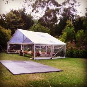 Adelaide Hills Party Hire Pic 3 - Pavilion with dance floor