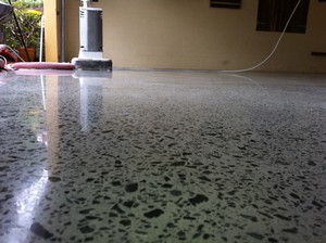 Grind Sand Coat Pic 3 - polished floor without coatings