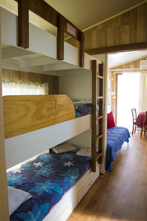 Galaxy Caravan Park Pic 3 - Internal view of one of our tourist cabins