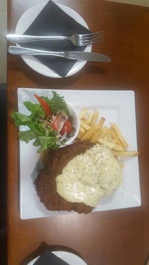 Alma Hotel Pic 4 - Huge delicious schnitzels