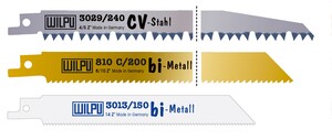 WILPU Australia Pic 2 - Wide range of sabre saw blades to cut any type of materials