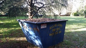 Local Boys Property Services Pic 4 - Fill bin to water level for safe travel