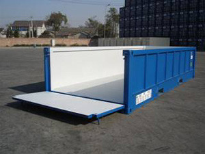 Container Options Pic 4 - 20 ft 6m Half Height Containers Available in various configurations Soft Hard Cover Options