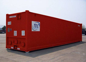 Container Options Pic 5 - 40 ft 12m 65000L Bunded Water Storage tank