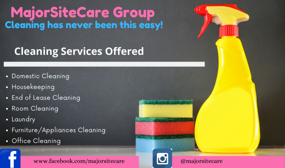 Majorsite Care Group Pic 1 - We have a pool of highly trained and fully verified staff for all your domestic commercial cleaning needs