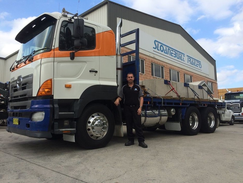 New Generation Driver Training Pic 1 - Bennett From Sloanebuilt Trailers Passed his HR Licence with ease