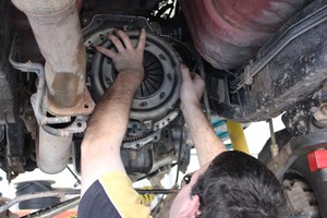 South Coast Auto Repairs Pic 2 - Fitting a new clutch