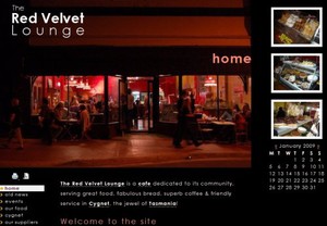 Clip Magic Pic 4 - client web site the red velvet lounge