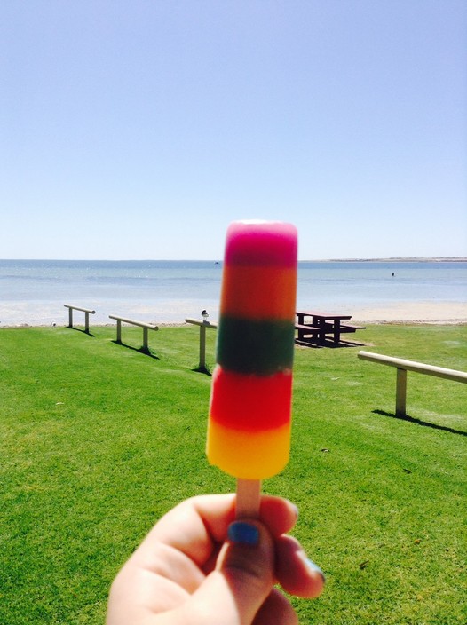 Streaky Bay Foreshore Tourist Park Pic 1 - Cool ice block from here on a warm day by the beach