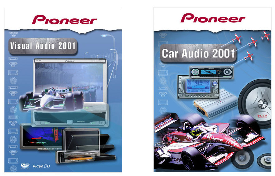 Silikon Graphics Pic 1 - Pioneer Car Audio Catalog 2001