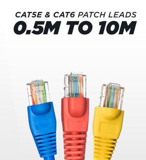 Telrex Pic 3 - Cat5e and Cat6 Patch leads