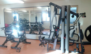 Port Tourist Park Pic 5 - Onsite Gym at Port Tourist Park South Hedland