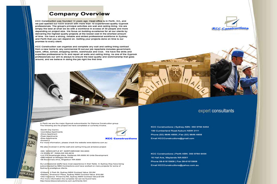 KCC Constructions Pic 1 - company overview