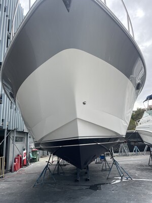 Pronto Marine Services Pic 3 - Detailed hull at East Coast Marina