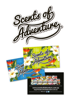 Andrew Sharratt Graphic Design Pic 3 - Scents of Adventure Logo Identity Packaging