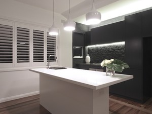 Blue Tea Kitchens Pic 4 - Kangaroo point apartment