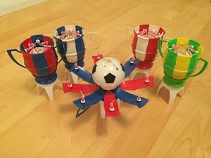 Kandylicious Candles Pic 3 - Trophy Soccer Lotus Candles