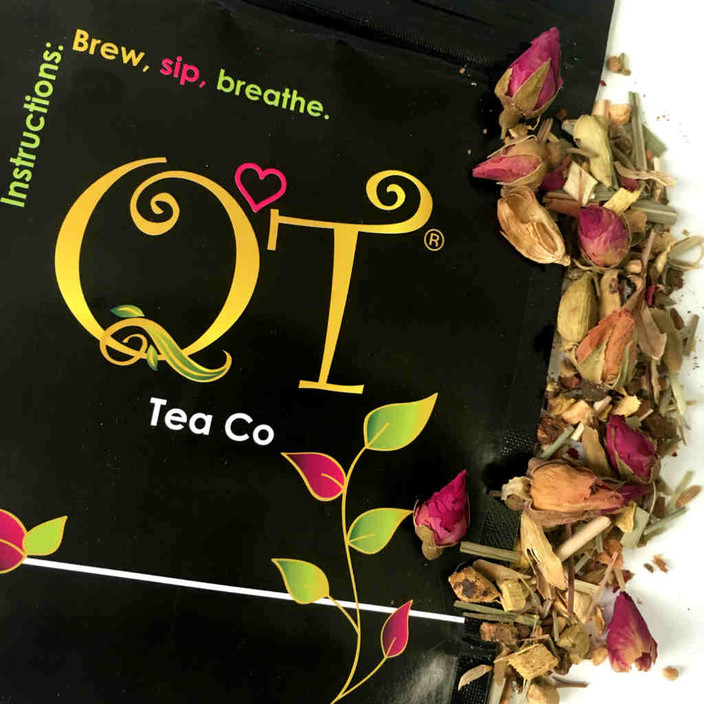 QTea Pic 1 - Calming Balance Herb Blend